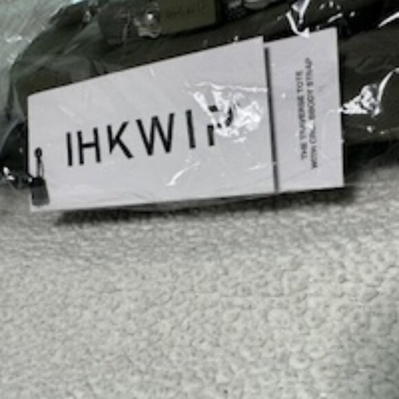 IHKWIP Traverse East/West Medium Tote with Crossbody Strap (Military Olive) BNWT - Picture 3 of 7